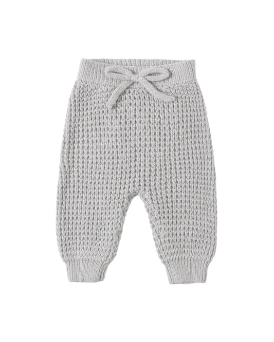 Chunky Knit Pant in Fog