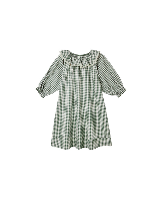 Evergreen Gingham Nightgown