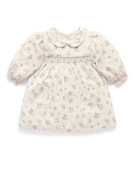 Smocked Flower Dress