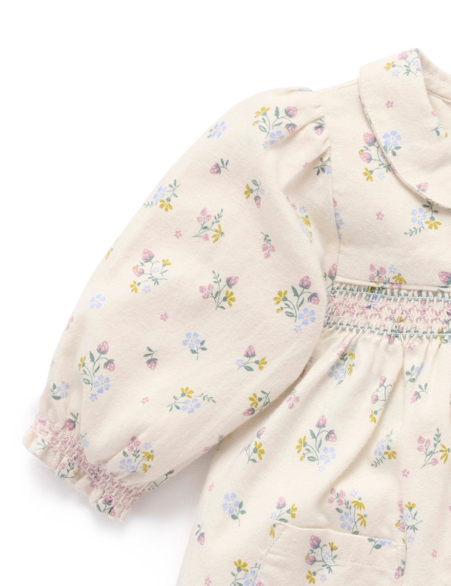 Smocked Flower Dress