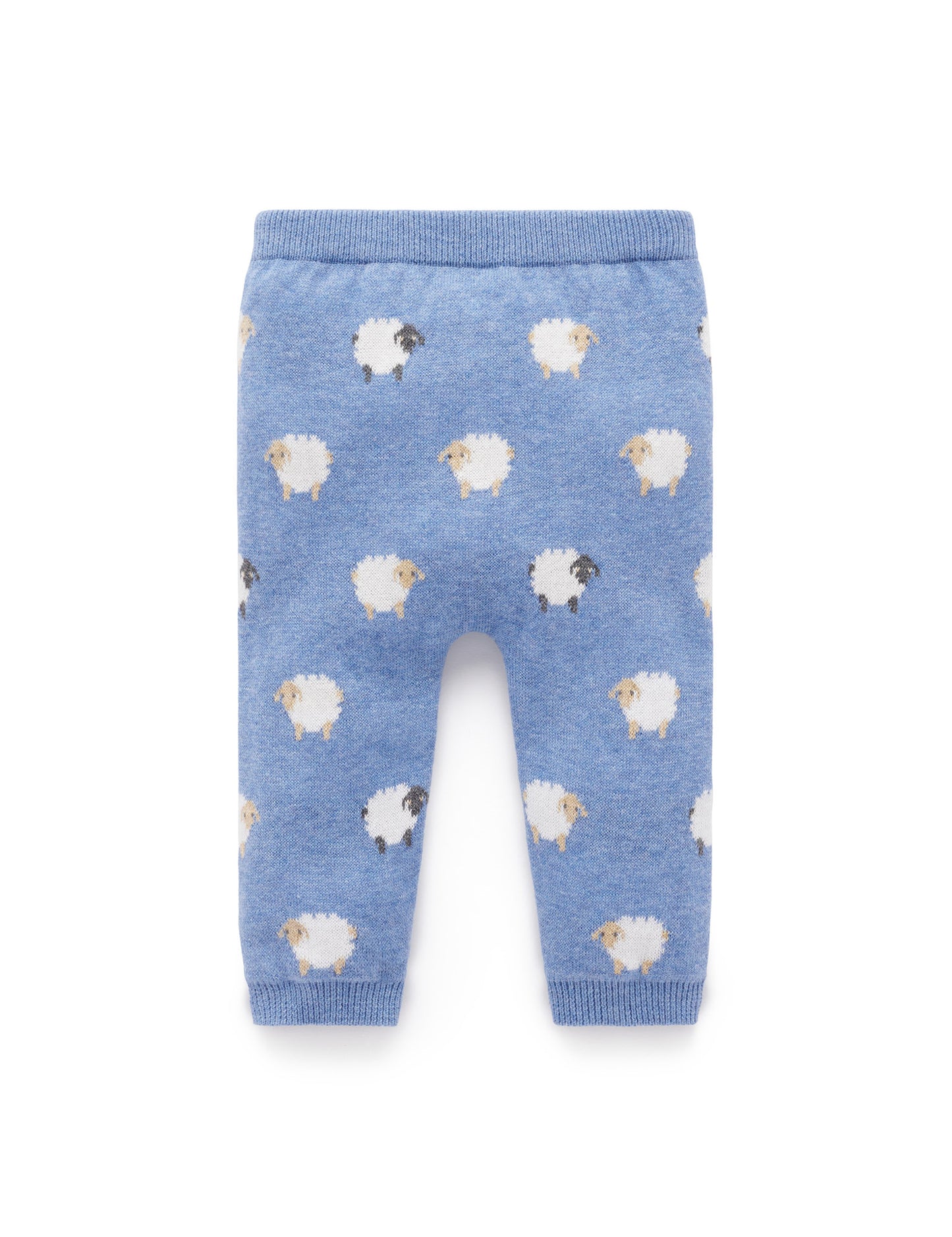 On the Farm Blue Leggings