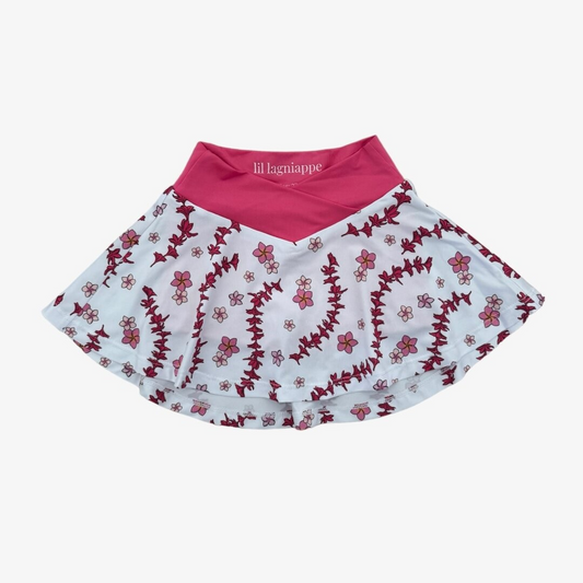 Morgan Performance Skort in Plumeria Paradise