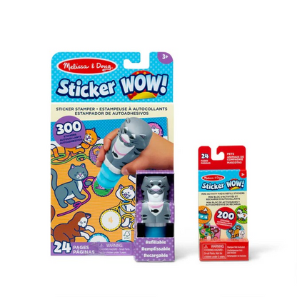 WOW! Activity Pad & Sticker Stamper