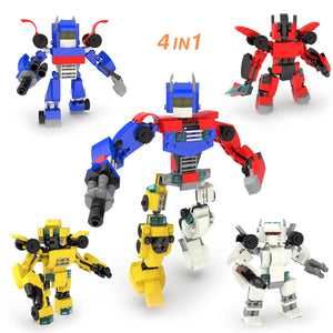 4-in-1 Robot Blocks