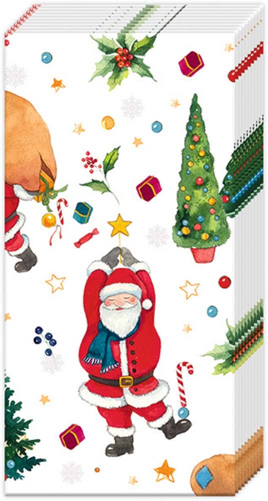 Santa Pocket Tissue