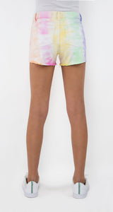 Brittany· Pastel Tie Dye Shorts