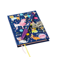 Load image into Gallery viewer, Lockable Notebook W/Scented Pen
