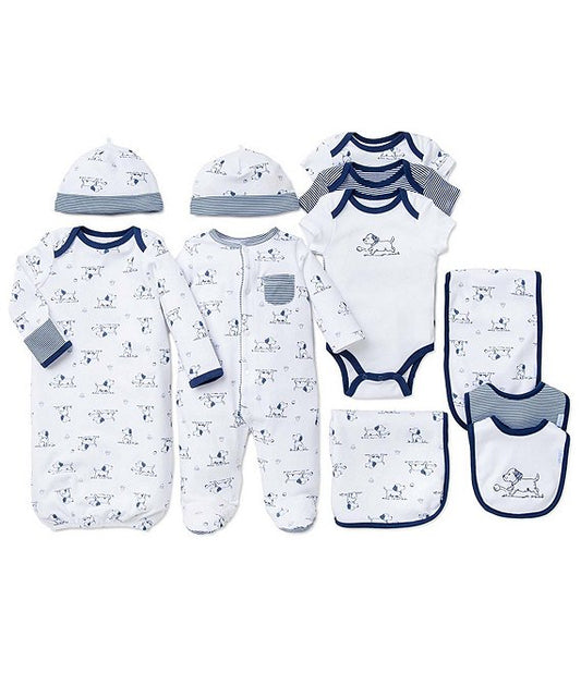 Little Me Puppy 3 Pc Onesies