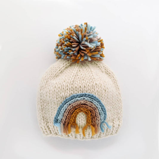 Rainbow Knit Beanie 6-24 Mo