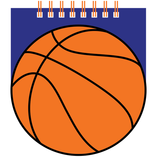 Basketball Mini Notebook