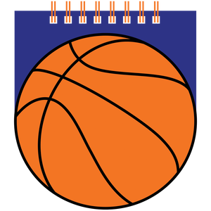 Basketball Mini Notebook