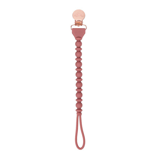Silicone Pacifier Clips-Pink