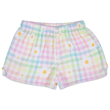 Load image into Gallery viewer, Daisy Gingham Plush Shorts
