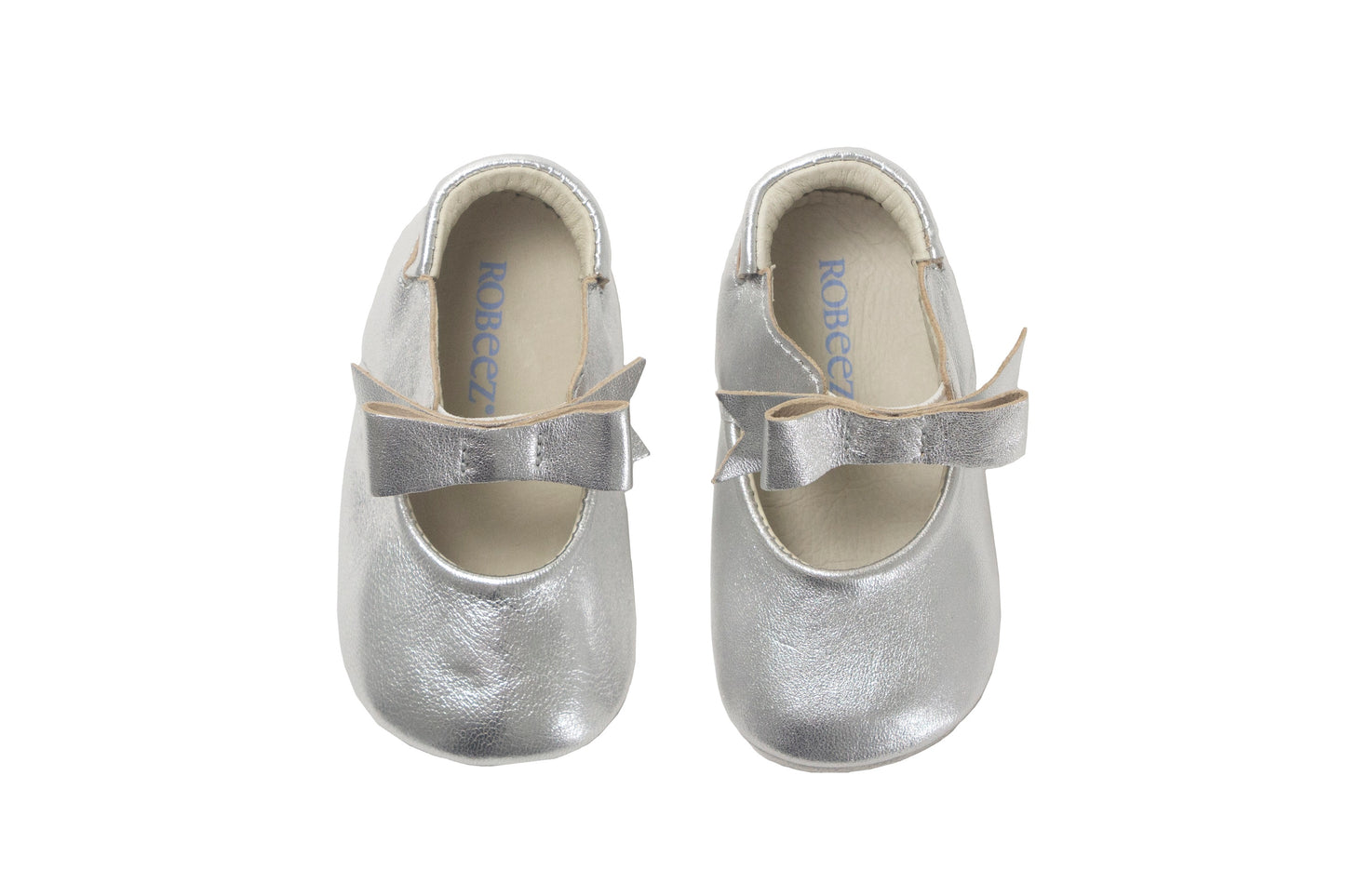 Sophia in Silver with Bow Tie