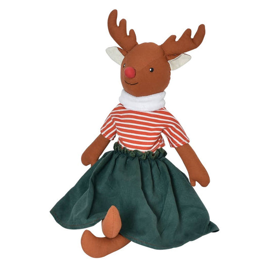 Reindeer in Red/Green