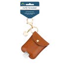 Cognac Sanitizer Keychain