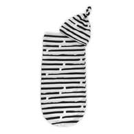 Cutie Cocoon & Hat Set in Dot Dot Dash