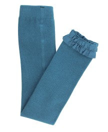 Ethereal Blue Footless Tights