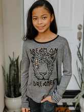 Load image into Gallery viewer, Dream on Tiger Long Sleeve Tee

