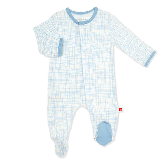 Greenwich Plaid Footie