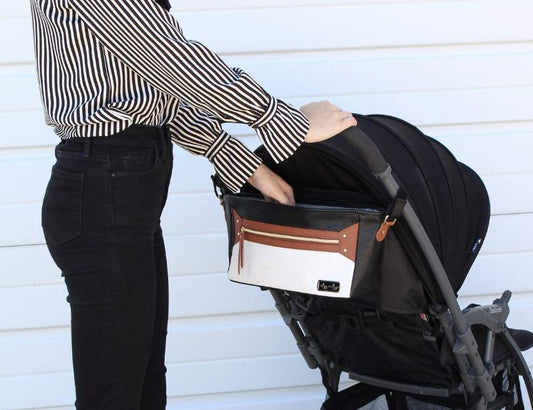 Stroller Caddy (Coffee & Cream)