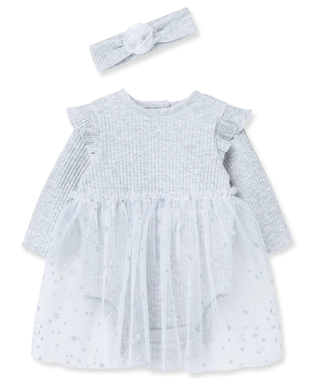 Silver Star Tutu W/Headband