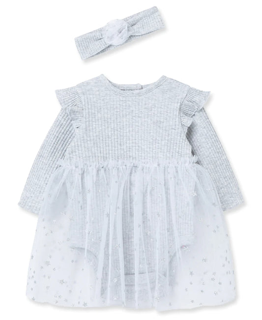 Silver Star Tutu W/Headband