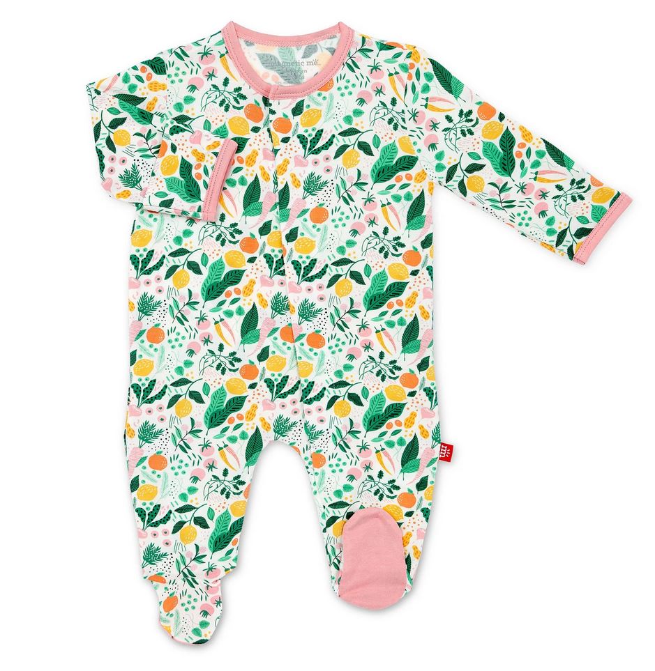 Lemon Verbena Magnetic Modal Footie