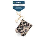 Leopard Sanitizer Keychain
