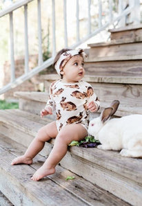 Milkbarn Bunny Long Sleeve One Piece