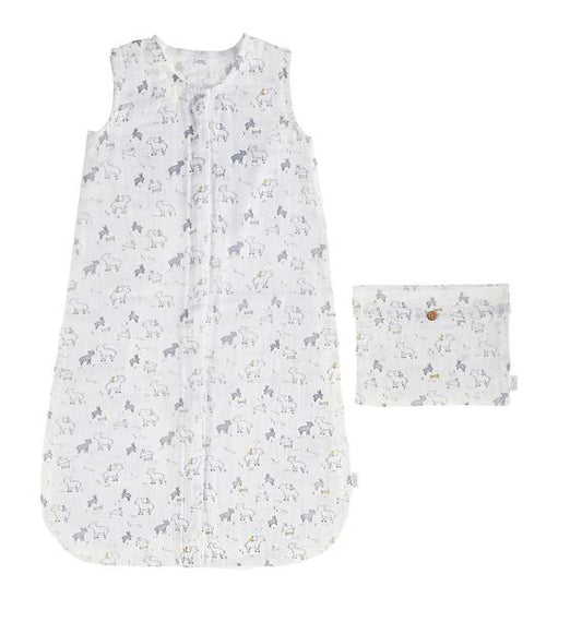 Little Lamb Muslin Sleep Sack