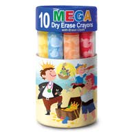 Pirates Dry Erase Mega Crayons