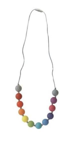 Teething Pendant - Rainbow