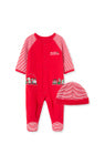 Train Gift Footie W/Hat