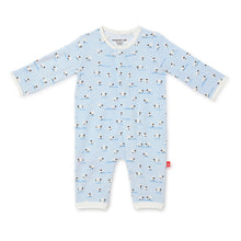 Load image into Gallery viewer, Baa Baa Baby Blue Modal Coverall
