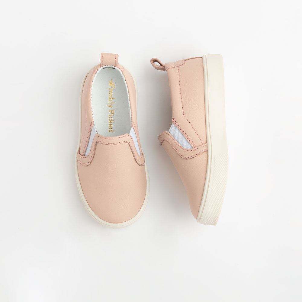 Blush slip-on sneaker