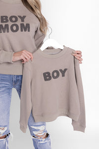 Boy Mini Chenille Sweatshirt
