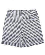 Load image into Gallery viewer, Navy Stripe Shorts
