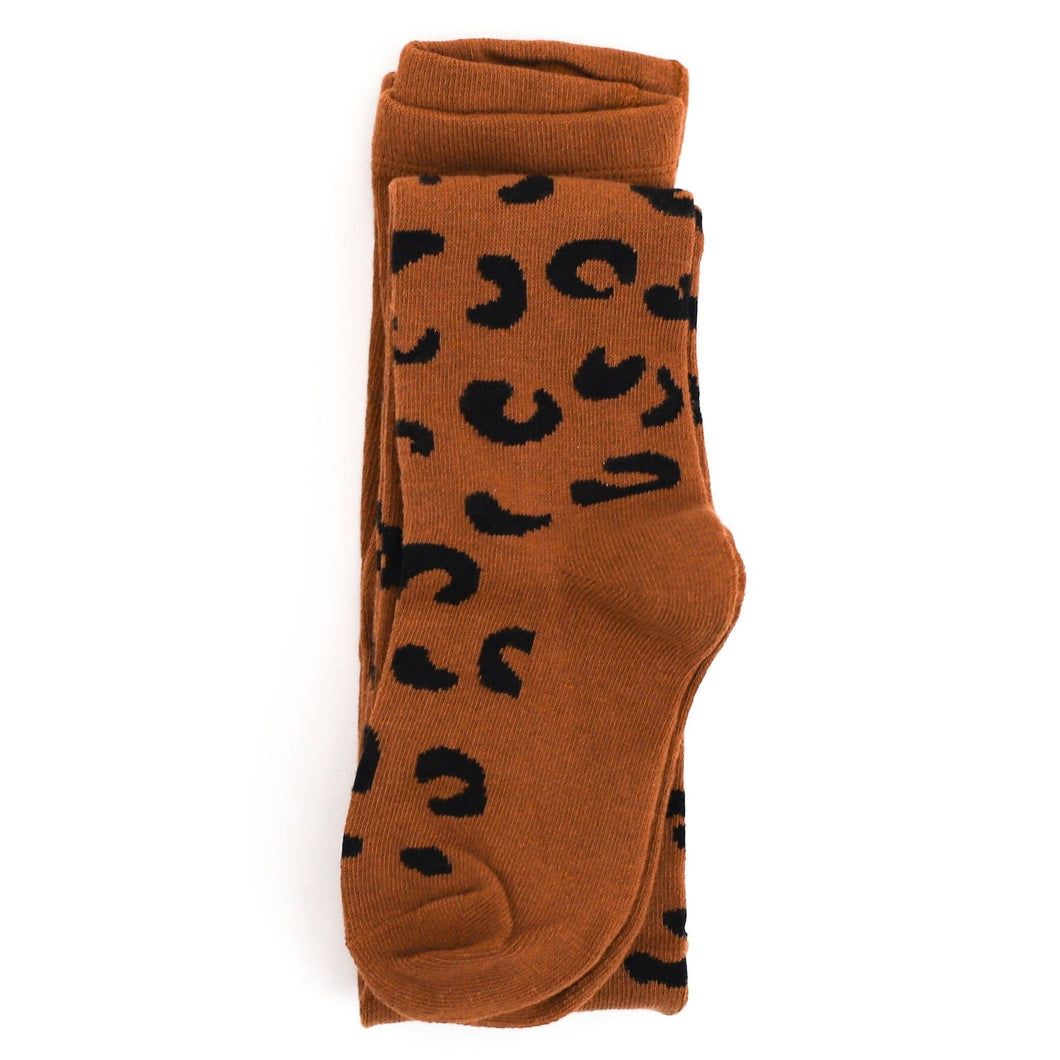 Leopard Knit Tights