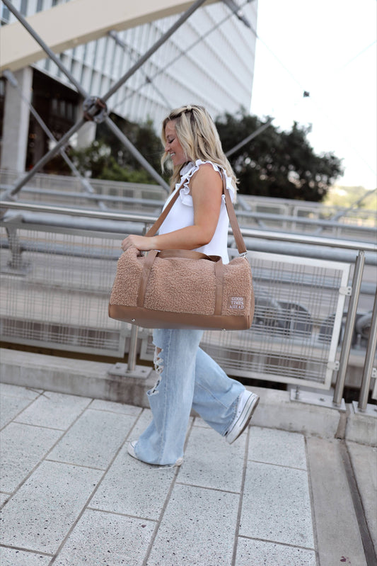 Teddy Sherpa Duffle Bag