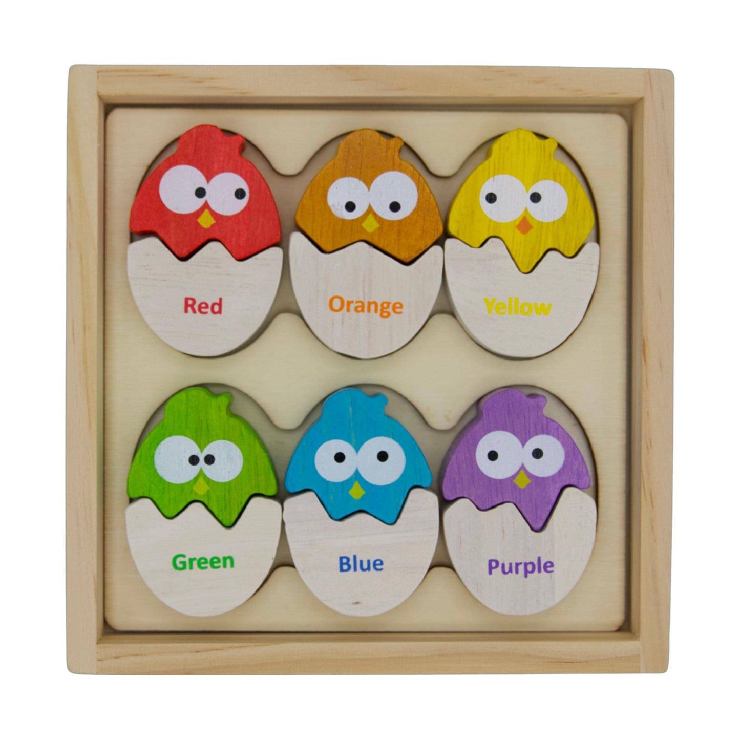 Color 'N Eggs - Bilingual Puzzle