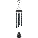 21" Black Deeply Loved Wind Chime