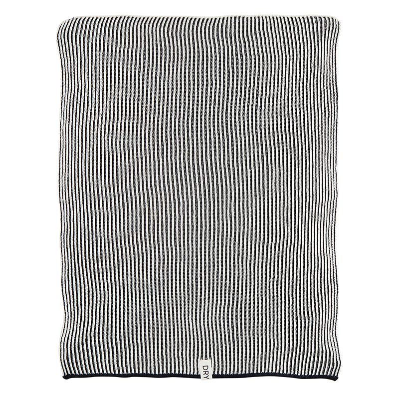 Ivory/Black Dish Towel