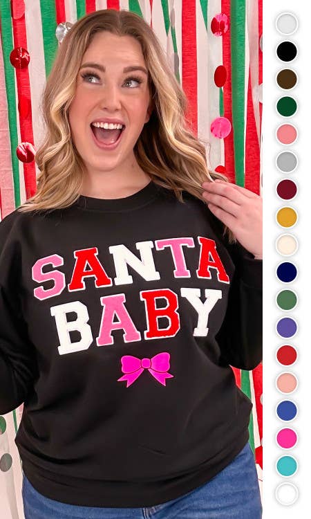 Santa Baby Sweatshirt