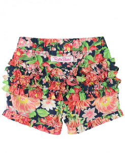 Sunset Garden Ruffle Shorts