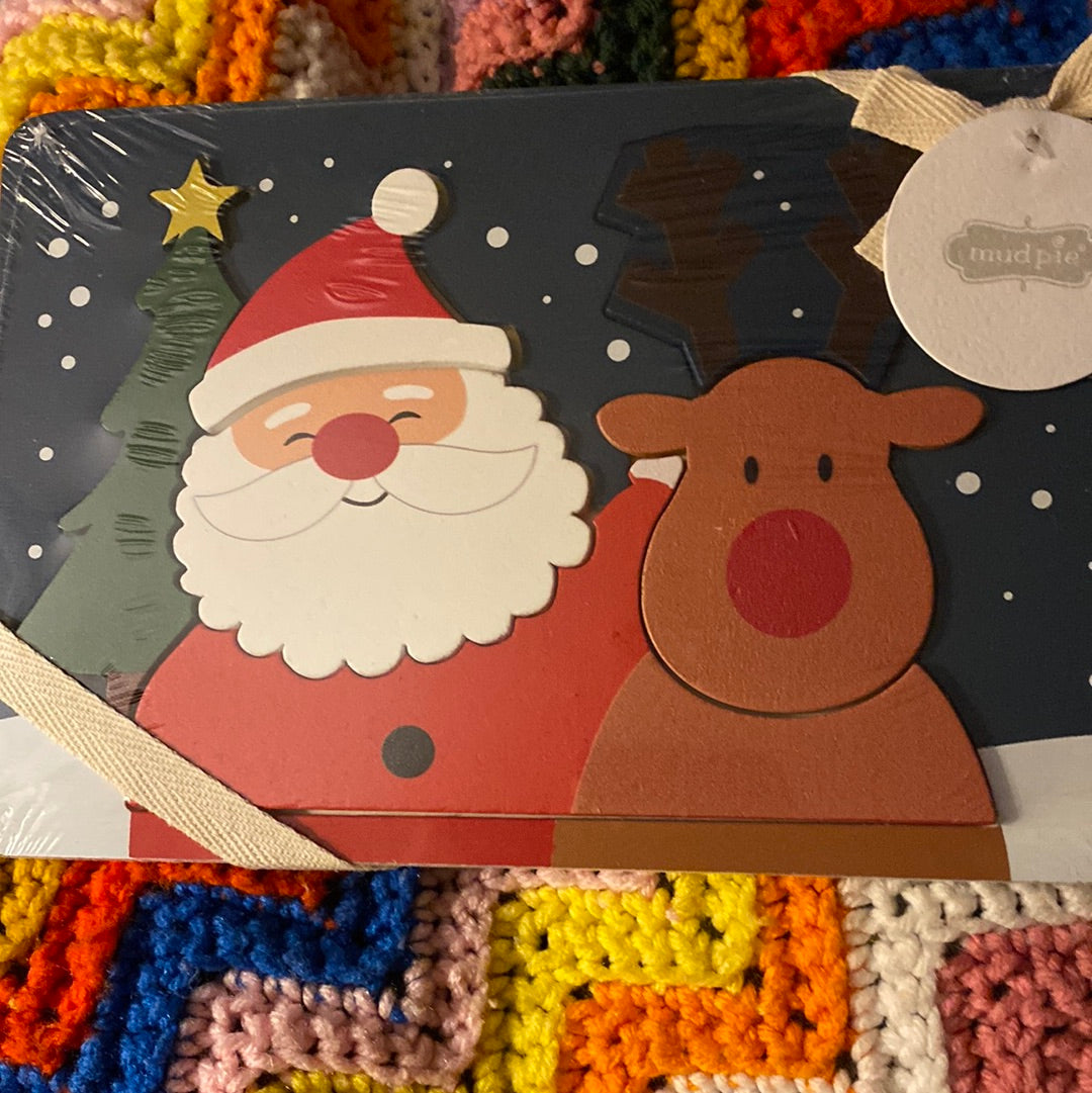 Reindeer & Santa Puzzle