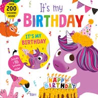 It's my Birthday Sticker Book-unicorn