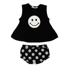 Load image into Gallery viewer, Little Mish Smiley Diaper Set

