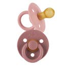 Pink Natural Pacifier Set