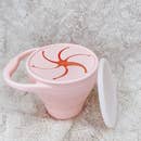 Silicone Snack Cup W/Lid